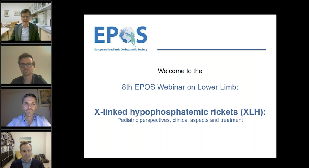 8th EPOS Webinar on Lower Limb: X-linked Hypophosphatemic Rickets (XLH): Paediatric Perspectives, Clinical Aspects and Treatment Options