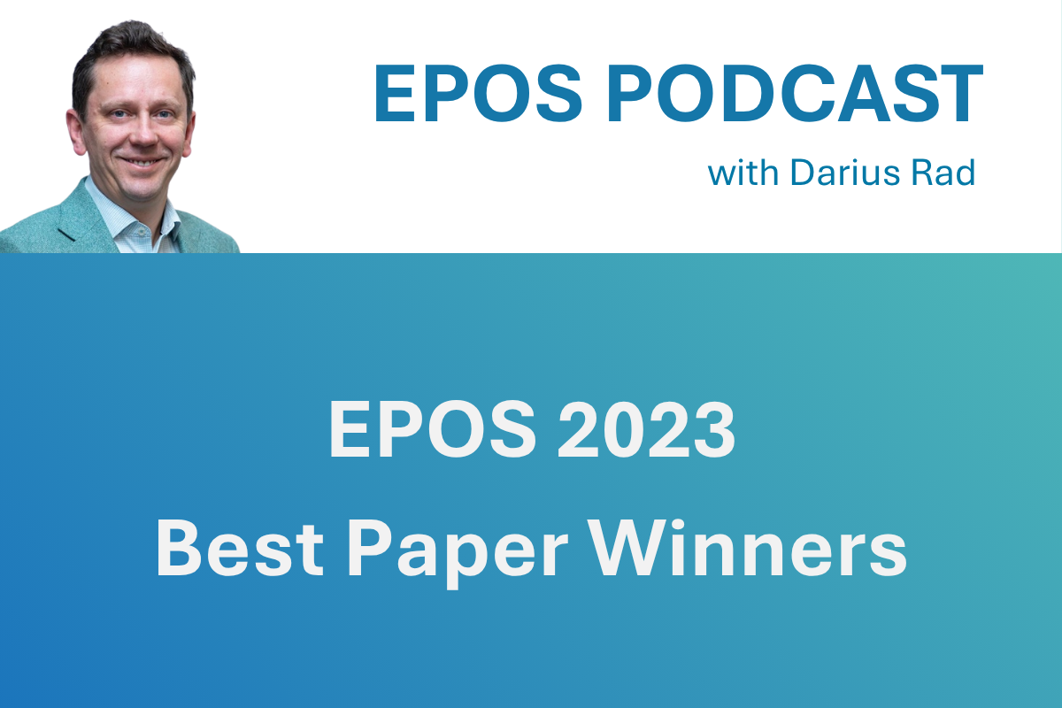 Episode 2: EPOS 2023 – Best Paper Winners